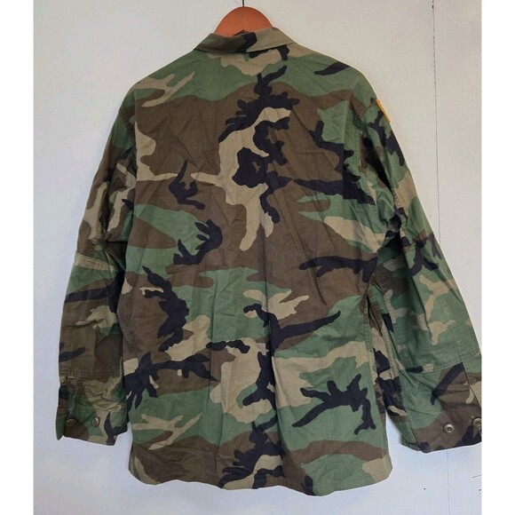 US Army Coat Combat Woodland Camouflage 8415-01-084-1656 Large Regular Hunting - Picture 9 of 11